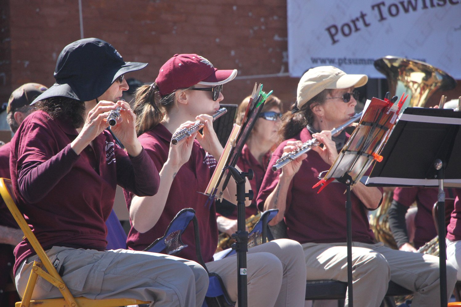 For the first time in over 20 months, the Port Townsend Summer Band perform a live and in-person concert at Pope Marine Park plaza.